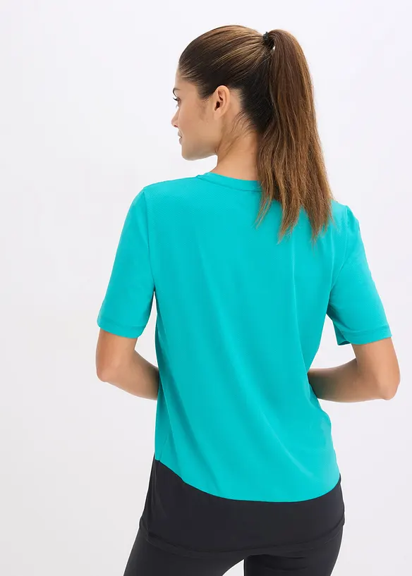 Sportshirt met structuur look, bonprix