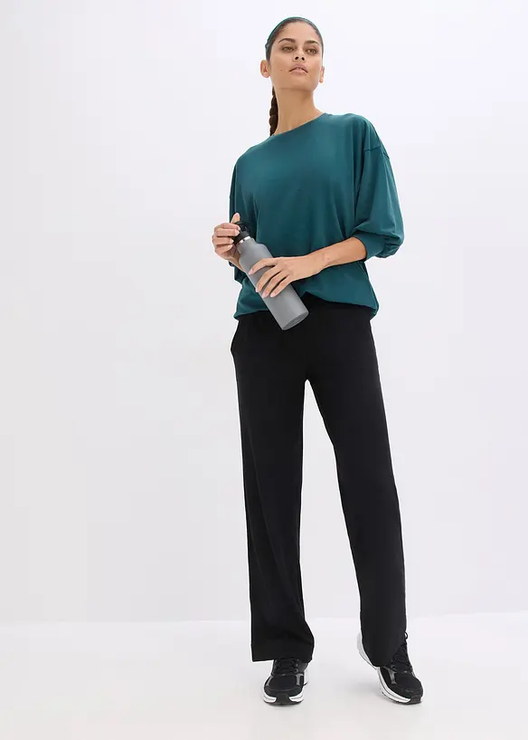 Sportbroek met steekzakken, sneldrogend, bonprix