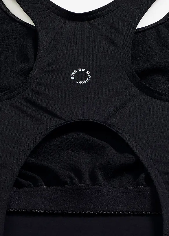 Sneldrogend sport badpak met racerback, bonprix