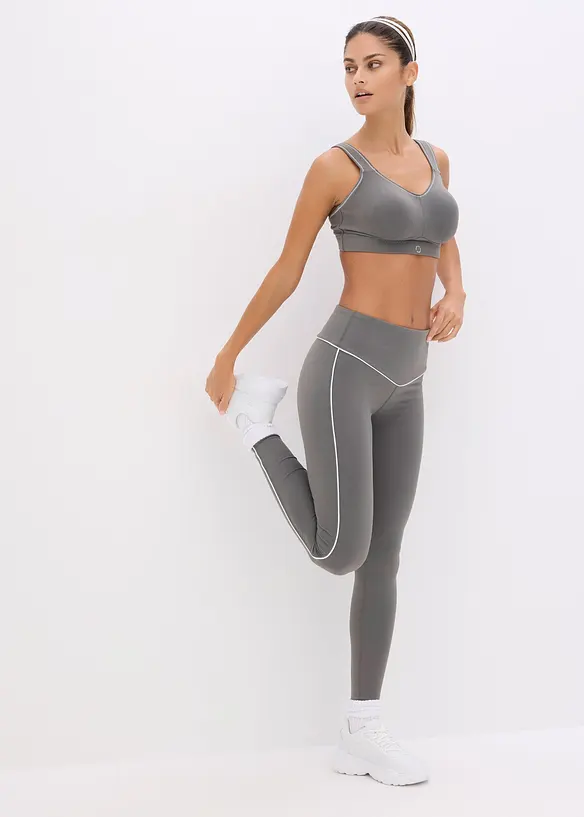 Sport bh van stevig katoen met normale steun, bonprix