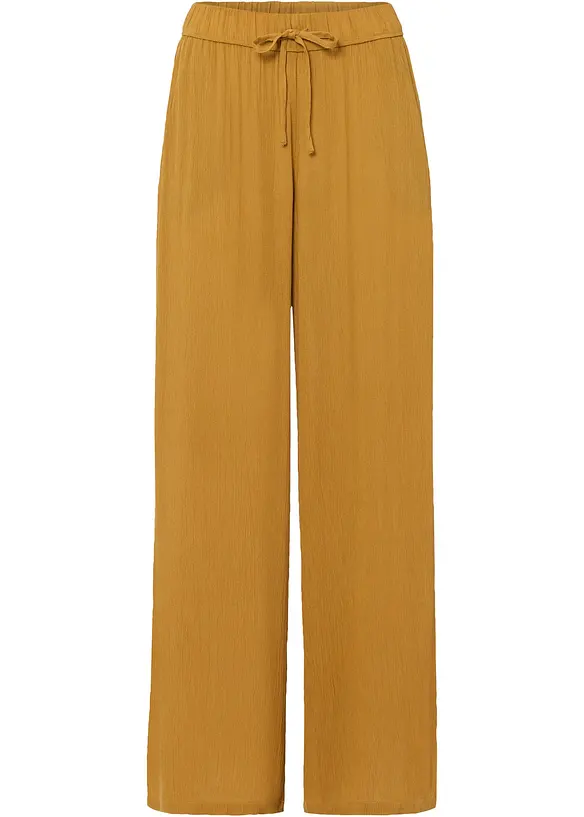 Wijde broek van soepele viscose, bonprix