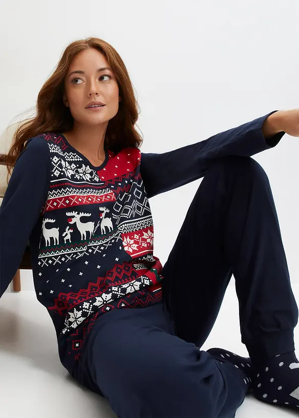 Pyjama van puur katoen, bonprix