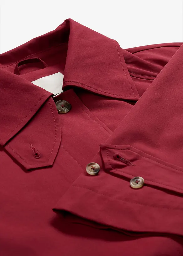 Trenchcoat met kleppen, bonprix