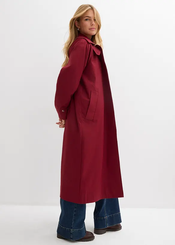 Trenchcoat met kleppen, bonprix