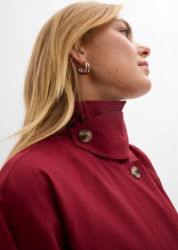 Trenchcoat met kleppen, bonprix