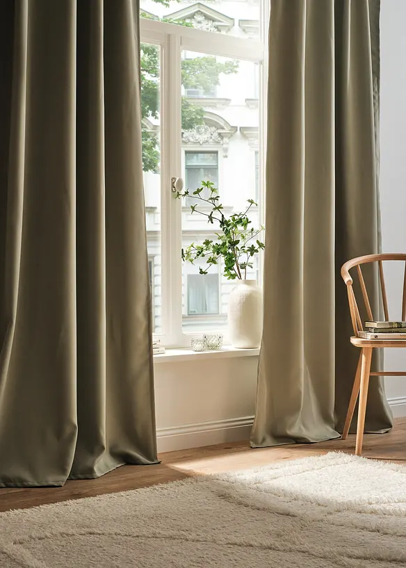 Verduisterend gordijn in diverse maten (1 stuk), bonprix