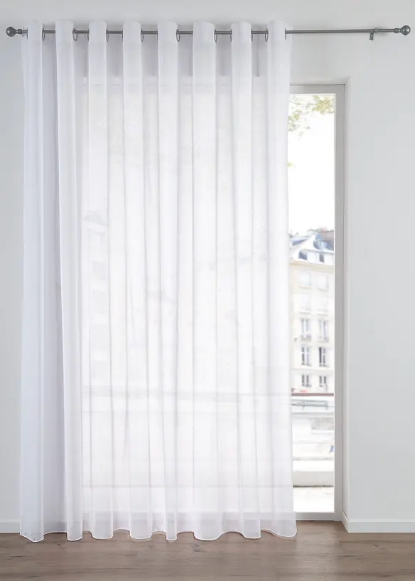Transparant sabl&eacute; gordijn, bpc living bonprix collection