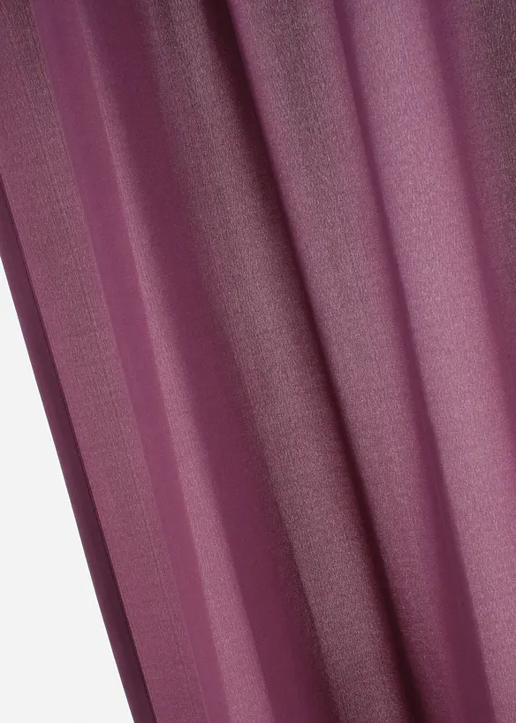 Gordijnen van microvezel (2 stuks), bonprix