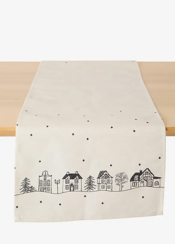 Tafelloper met winterse motieven, waterafstotend, bonprix