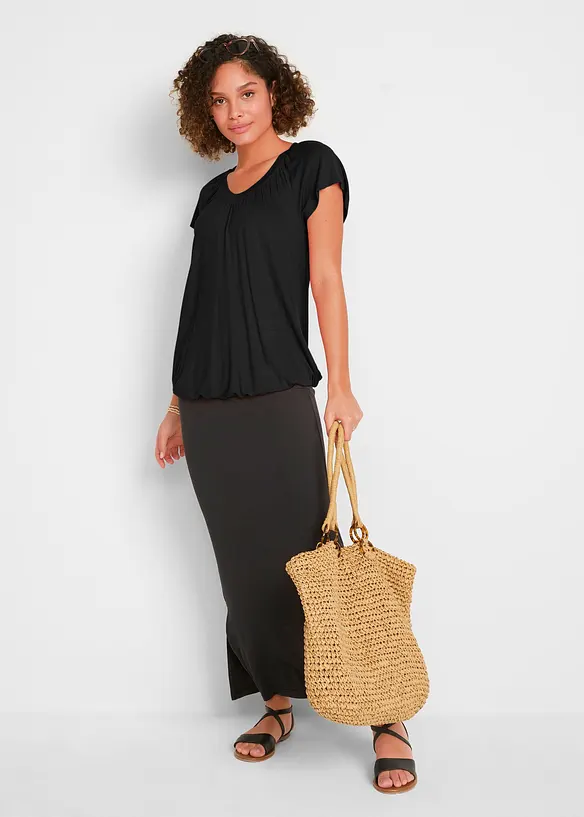 Shirt in een viscosemix, bonprix