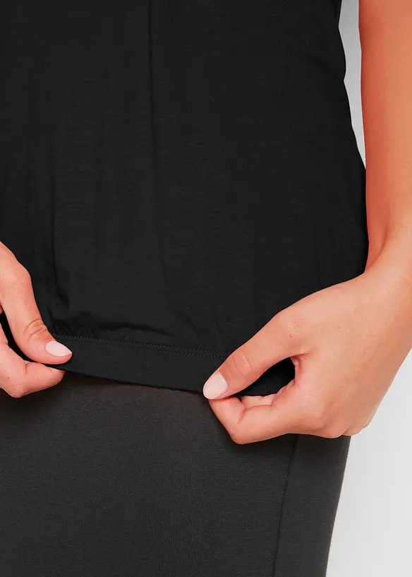 Shirt in een viscosemix, bonprix