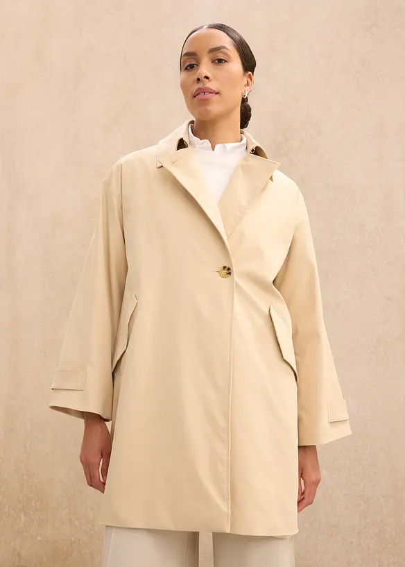Trenchcoat in A-lijn, bonprix