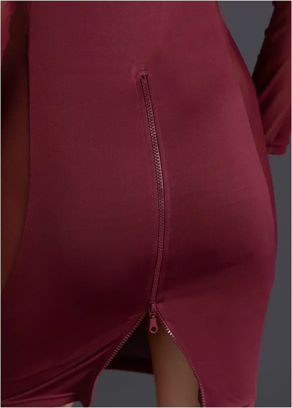 Jurk met ritssluiting, bonprix