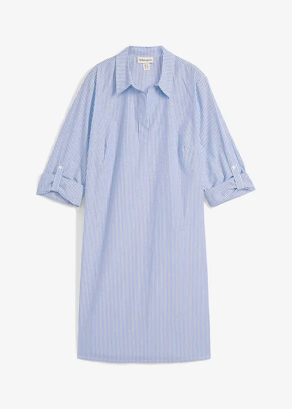 Overhemdjurk van puur katoen, bonprix