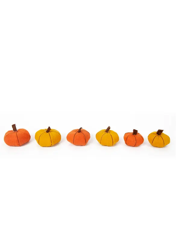 Ornament pompoen (6-dlg. set), bonprix