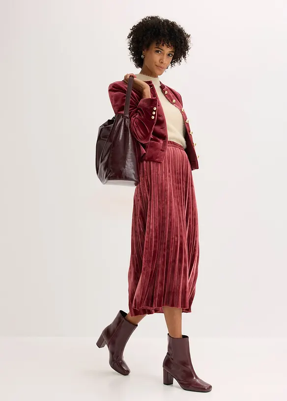 Fluwelen jas, bonprix