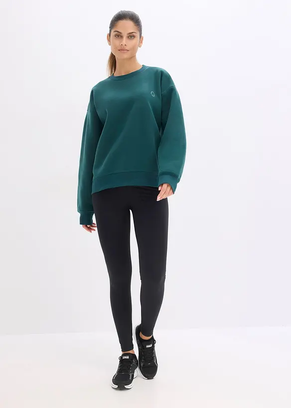Oversized thermo sweater, sneldrogend, bonprix