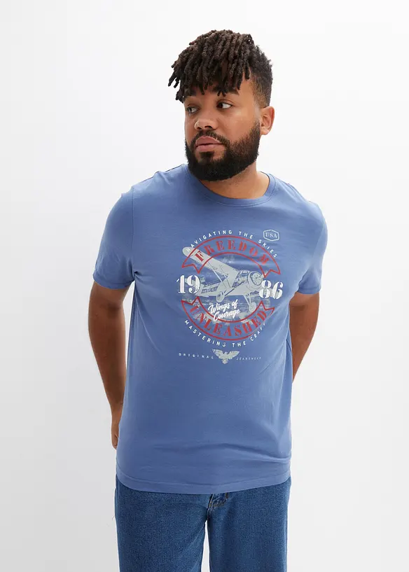 T-shirt van biologisch katoen, bonprix