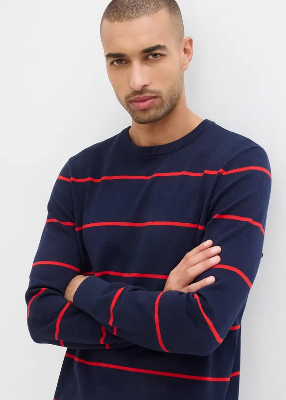 Fijngebreide trui, regular fit, bonprix