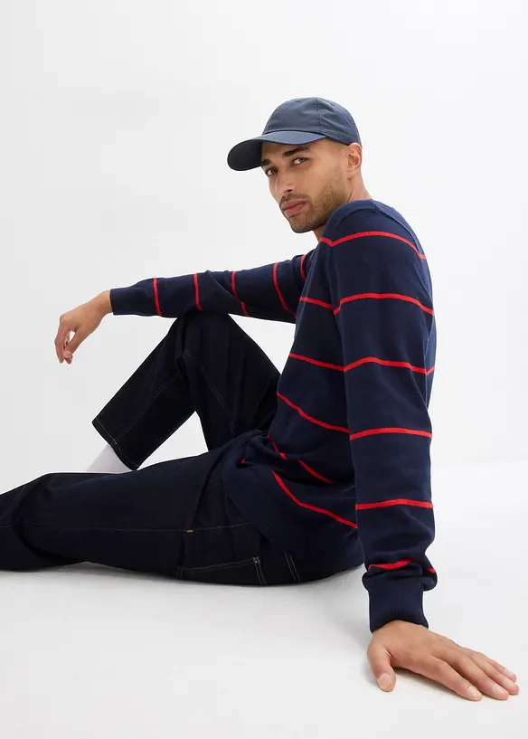 Fijngebreide trui, regular fit, bonprix