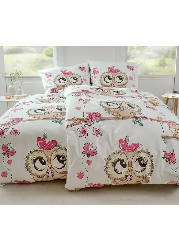 Dekbedovertrek in een katoenmix, bonprix