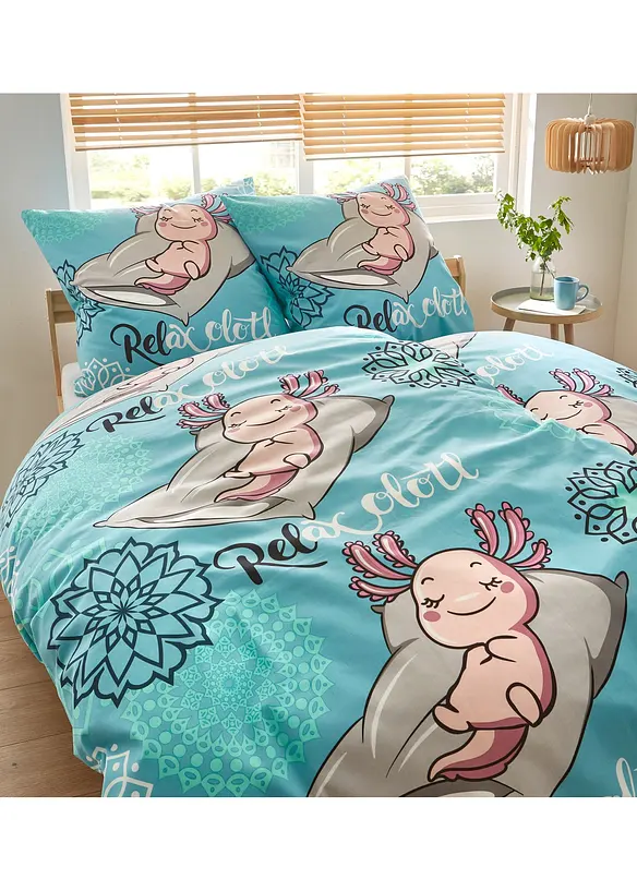 Dekbedovertrek in een katoenmix, bonprix