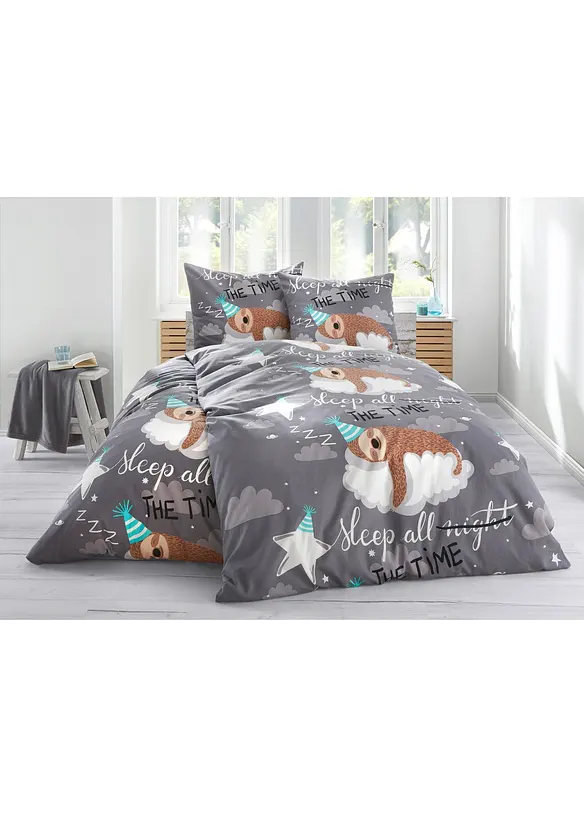 Linon dekbedovertrek, bonprix