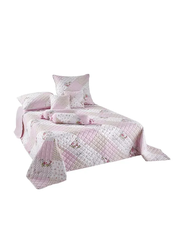 Kussenhoes met rozen (set van 2), bonprix