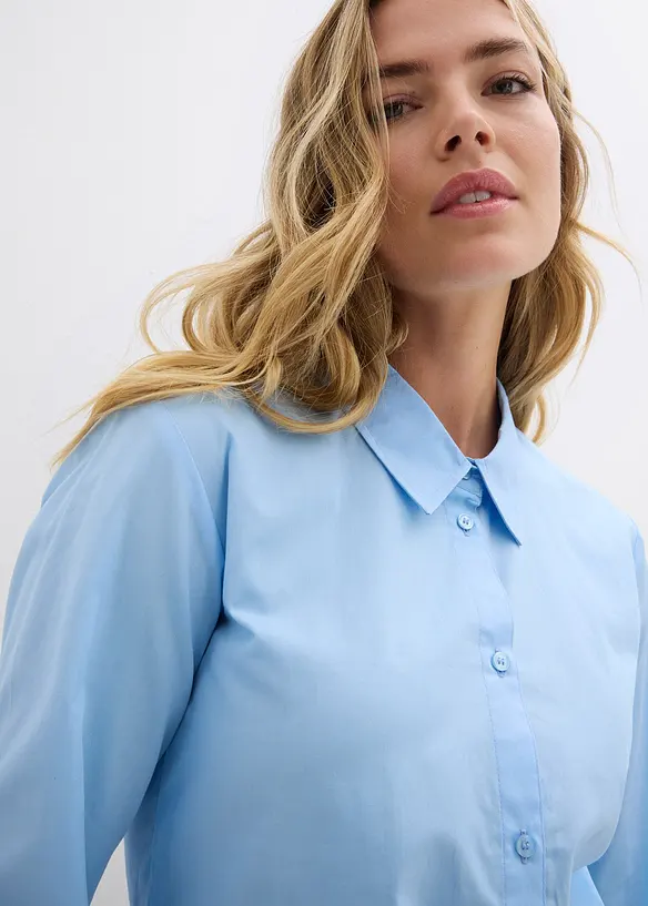 Blouse van puur katoen, bonprix