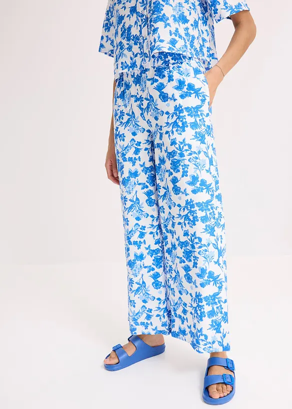 Culotte van soepele viscosemix, bonprix