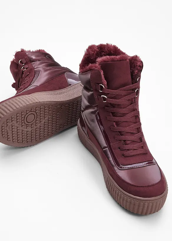 Gevoerde veterboots, bonprix