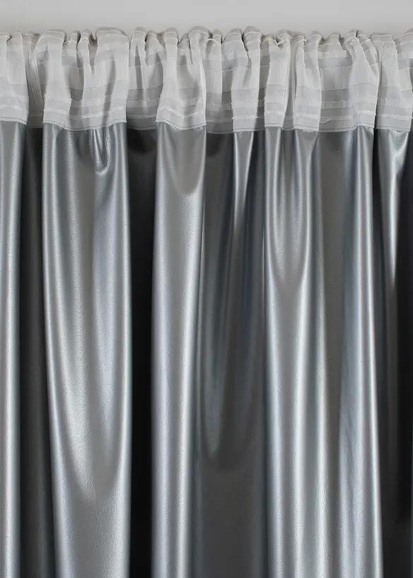 Isolerend verduisterend thermogordijn met fluweelachtig oppervlak (1 stuk), bonprix