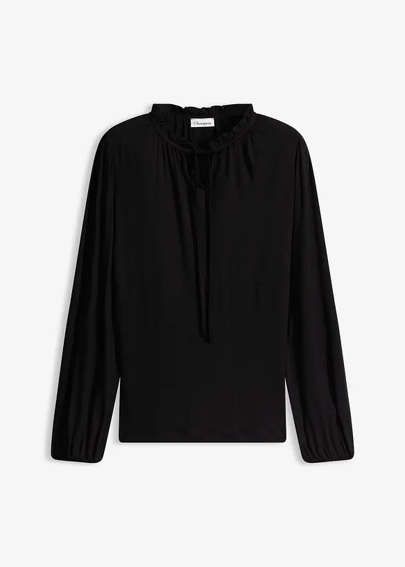 Longsleeve van viscosemix, bonprix