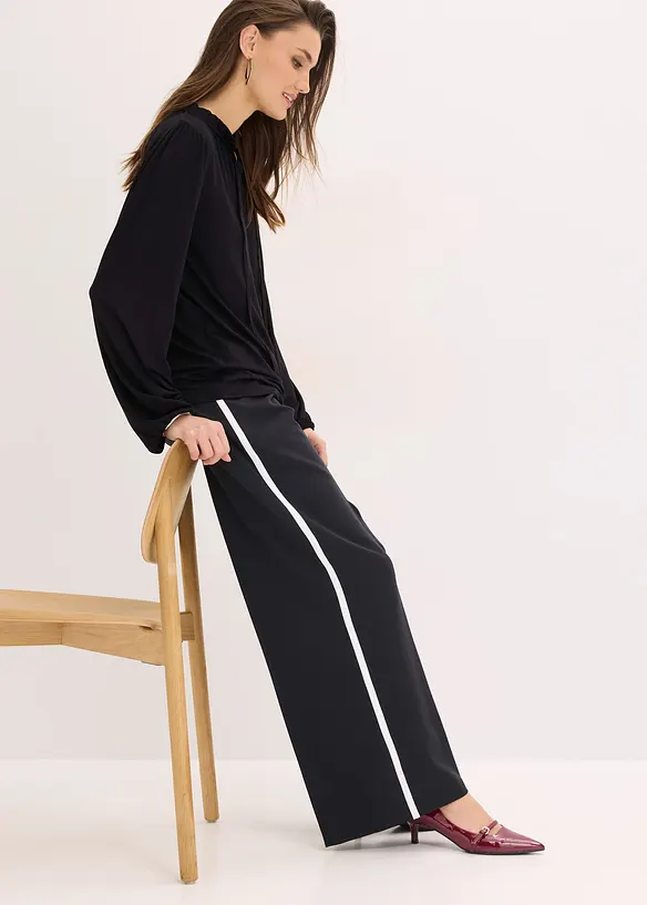 Longsleeve van viscosemix, bonprix