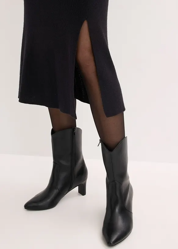 Gebreide jurk van een viscosemix, bonprix