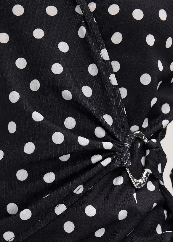 Gedessineerd shirt van gestructureerde jersey, bonprix