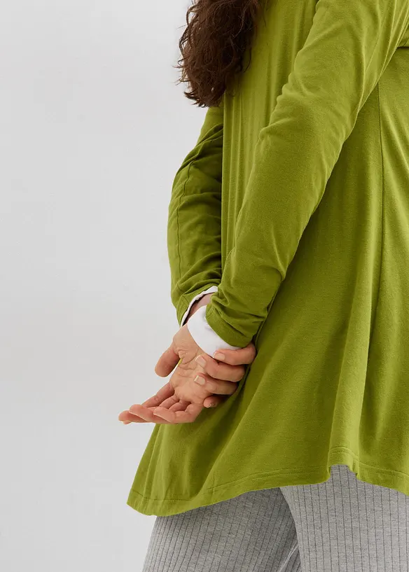 Longsleeve van een katoen/viscose-mengsel, bonprix