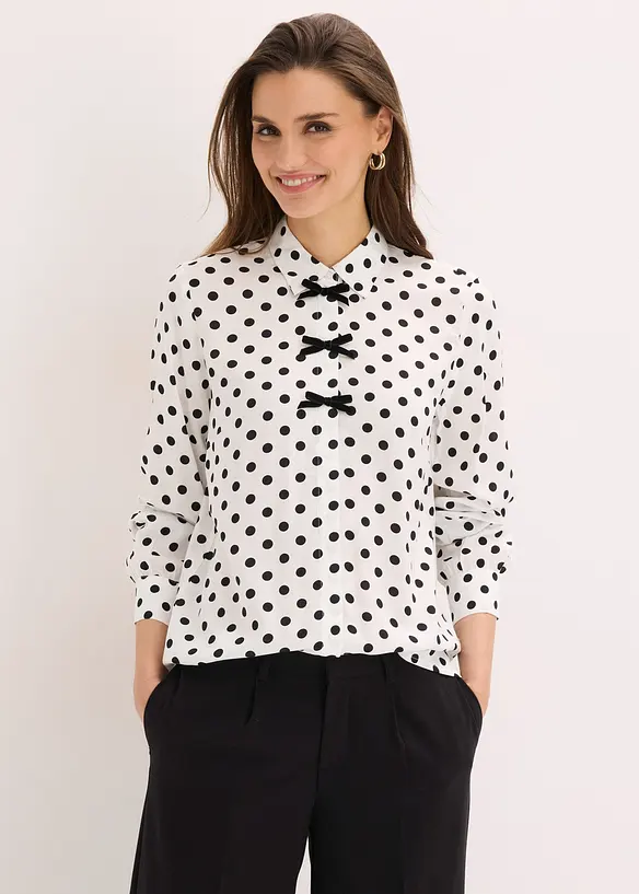 Blouse van soepele viscose, bonprix