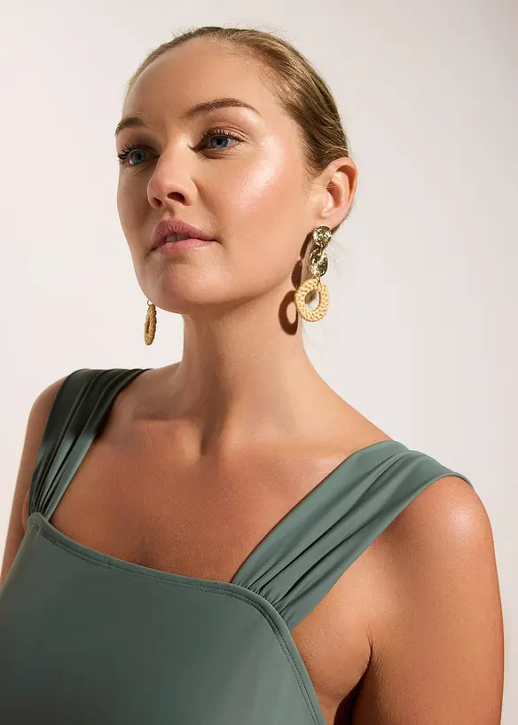 Corrigerend badpak met brede bandjes, medium corrigerend, bonprix