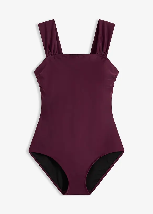 Corrigerend badpak met brede bandjes, medium corrigerend, bonprix