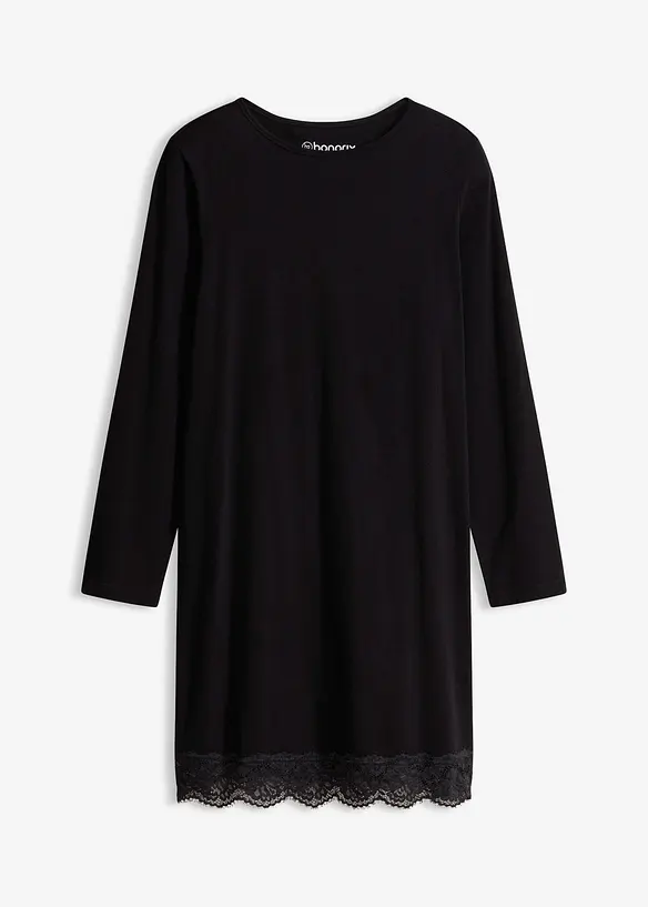 Nachthemd met kant, bonprix