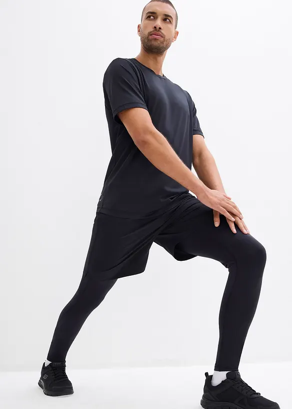 Comfortabele heren sportlegging met gsm-tasje, bonprix