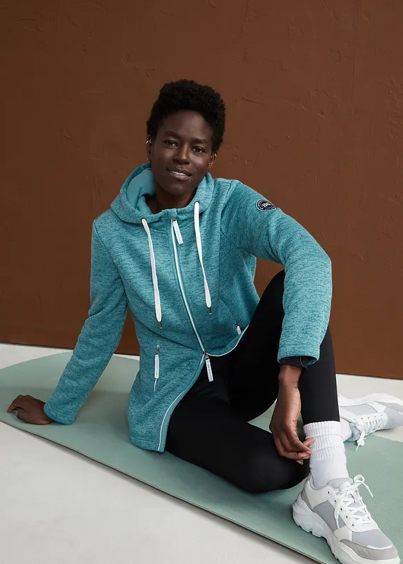 Fleece vest met teddy voering, bonprix