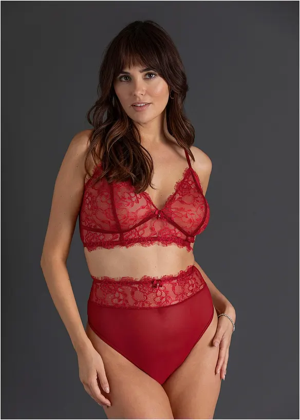 Bralette en taillestring ouvert (2-dlg. set), bonprix
