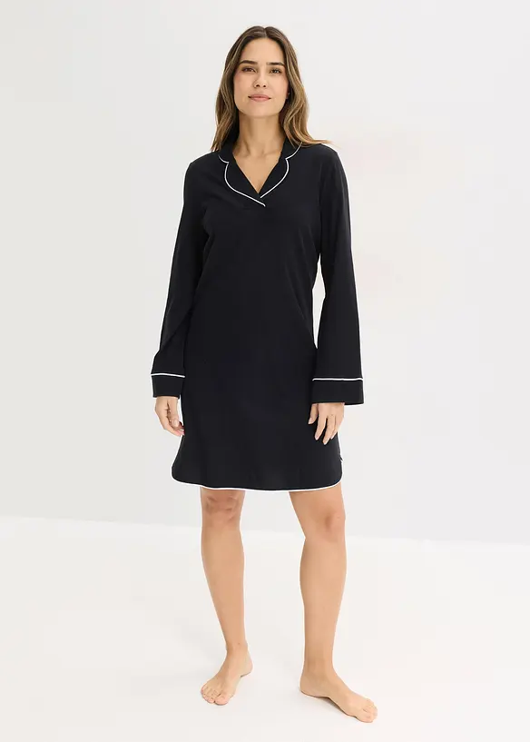 Nachthemd van zacht katoen, bonprix