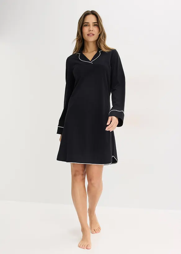 Nachthemd van zacht katoen, bonprix