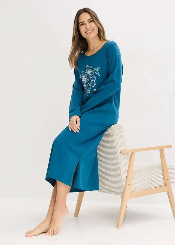 Nachthemd van puur katoen, bonprix