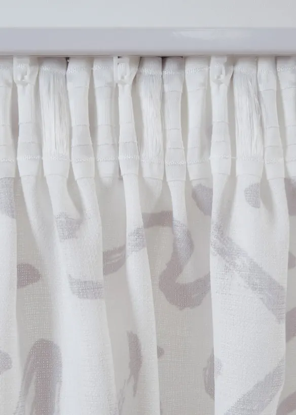 Gordijn met structuur, ook verkrijgbaar in extra lang (1 stuk), bonprix