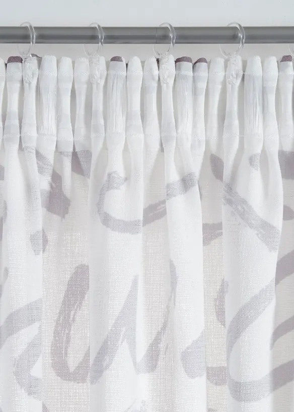 Gordijn met structuur, ook verkrijgbaar in extra lang (1 stuk), bonprix