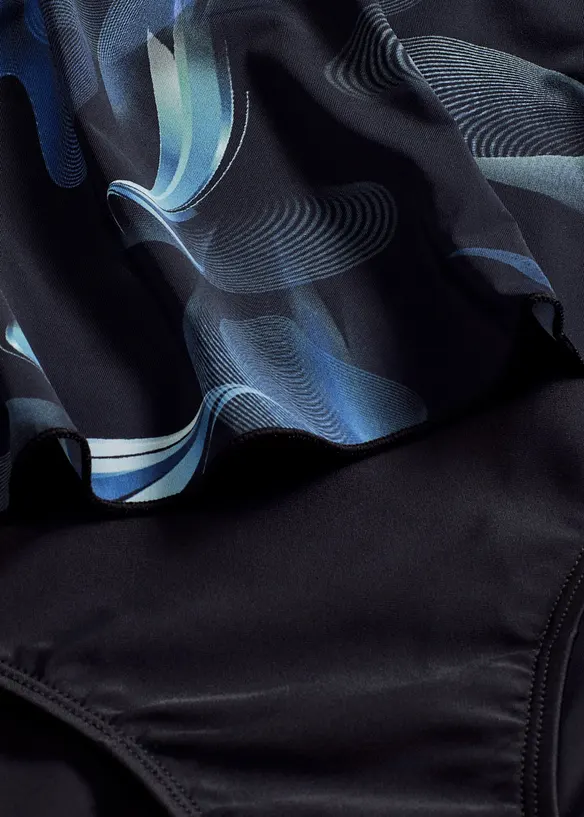 Elegant badpak in tankini-look, bonprix